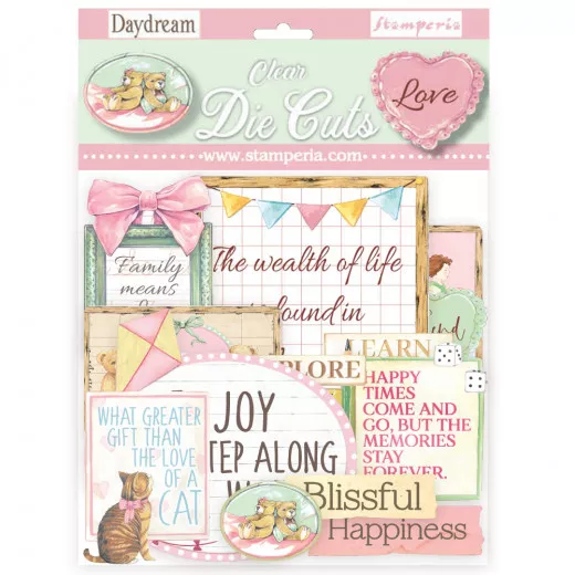 Stamperia Clear Die Cuts - DayDream