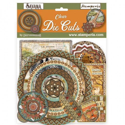 Stamperia Clear Die Cuts - Savana