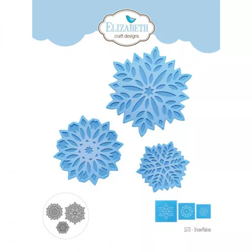 Metal Cutting Die - Snowflakes