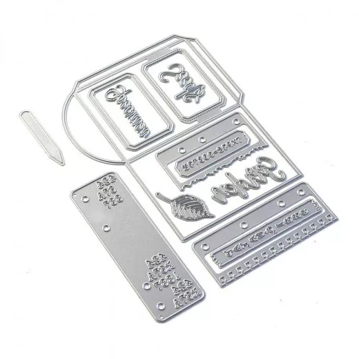 Metal Cutting Die - Sidekick Essentials 16 Seed Packet Set