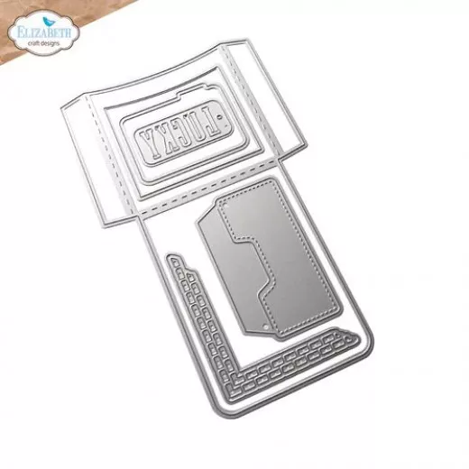 Metal Cutting Die - Curved Library Pocket