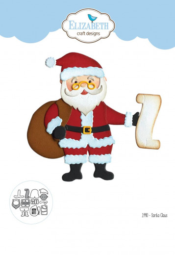 Metal Cutting Die - Santa Claus