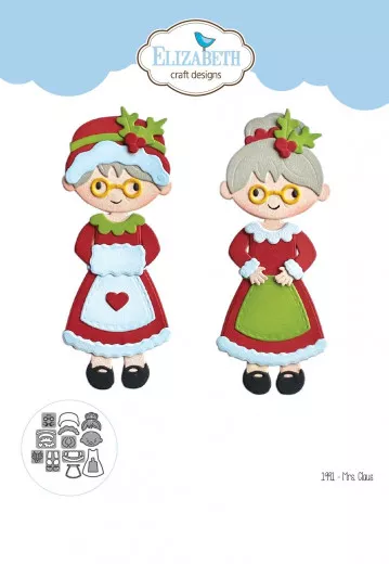 Metal Cutting Die - Mrs. Claus