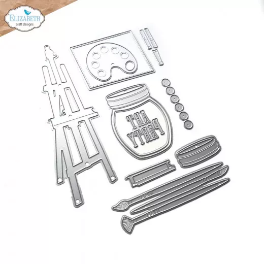 Metal Cutting Die - Planner Essentials 59 - Art Party