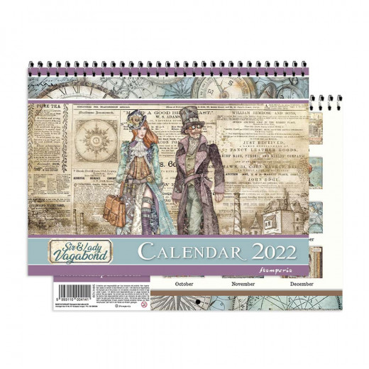 Stamperia Calendar 2022 - Lady and Sir Vagabond