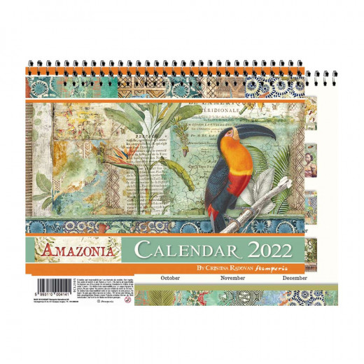 Stamperia Calendar 2022 - Amazonia