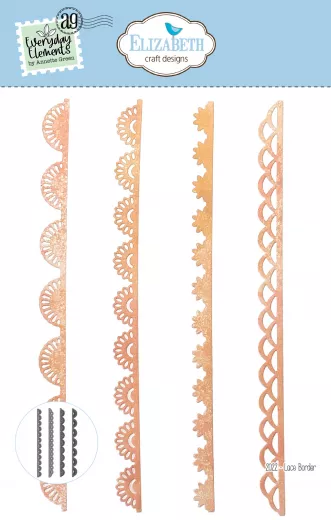 Metal Cutting Die - Lace Borders