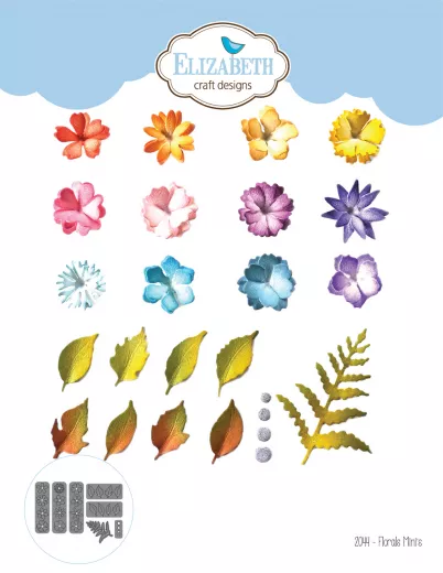 Metal Cutting Die - Florals Minis