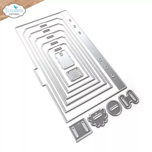 Metal Cutting Die - Tab 4 with tags