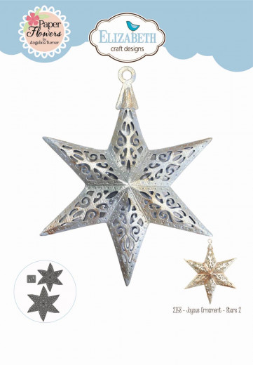 Metal Cutting Die - Paper Flowers by Angelica Turner - Joyous Ornament - Stars 2