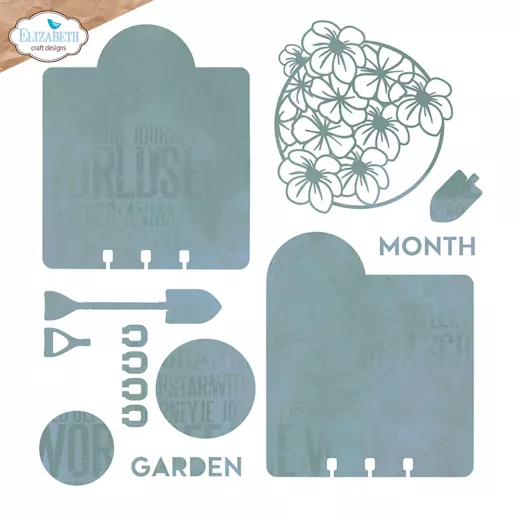 Metal Cutting Die - Planner Cards 3