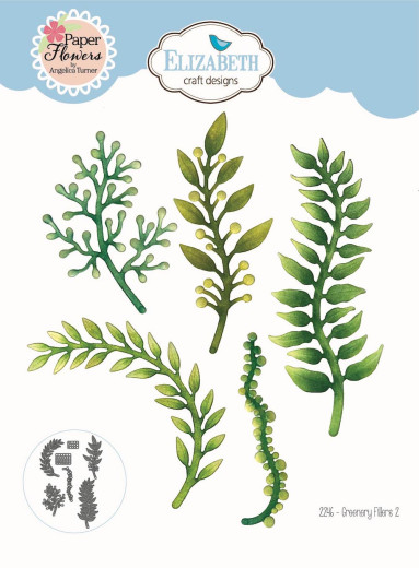 Metal Cutting Die - Greenery Fillers 2