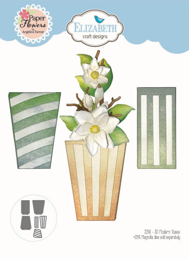 Metal Cutting Die - 3D Modern Vases