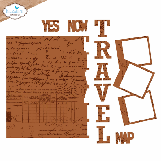 Metal Cutting Die - Sidekick Essentials 34 - Travel fold out