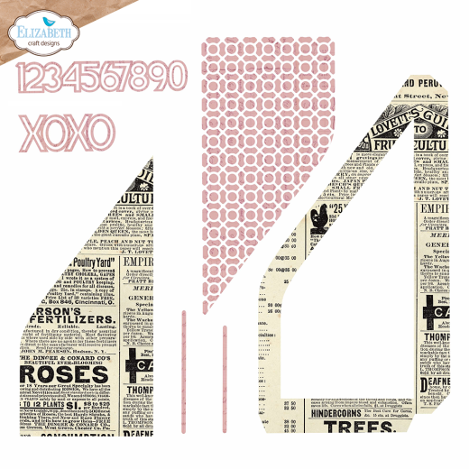 Metal Cutting Die - Botanical Blends - TN Folder