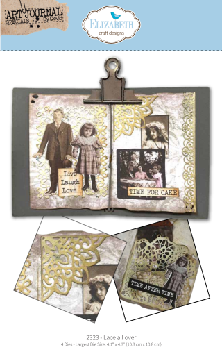 Metal Cutting Die - Hello You - Lace All Over