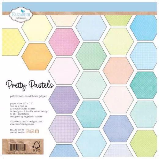 Art Journal 12x12 Paper Pack - Pretty Pastels