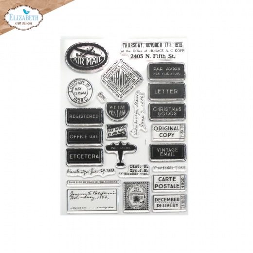 Clear Stamps - Correspondence from the Past 2