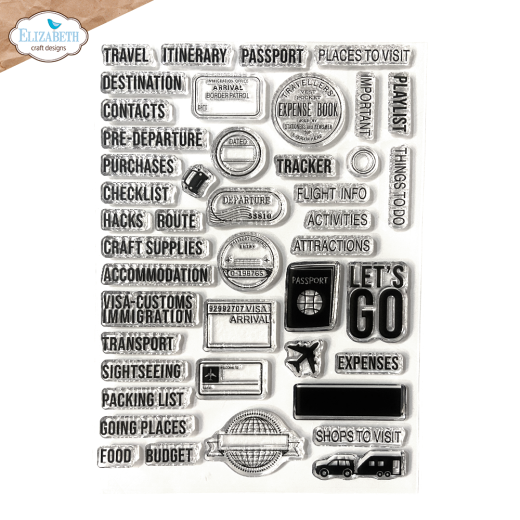 Clear Stamps - Travel Journal