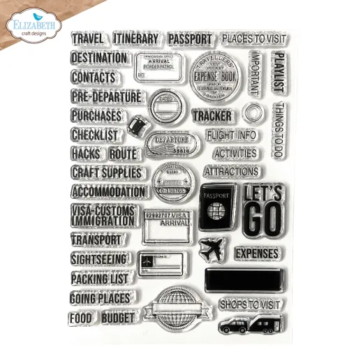 Clear Stamps - Travel Journal