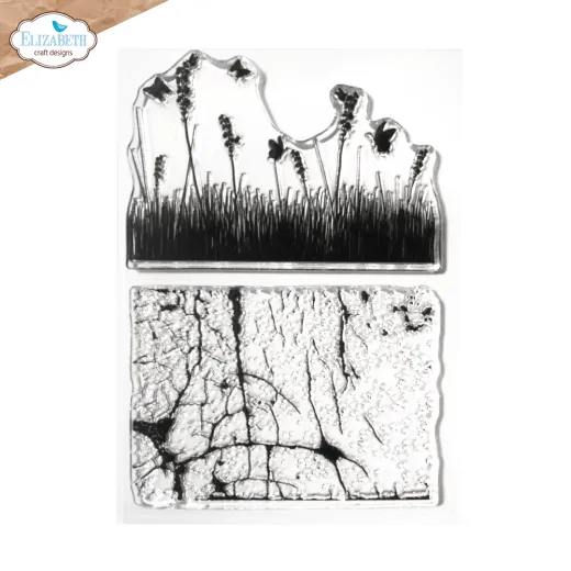 Clear Stamps - Cracked Fields