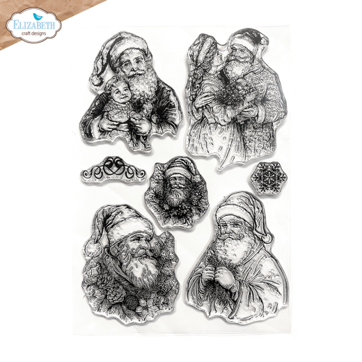 Clear Stamps - Golden Season - Santa