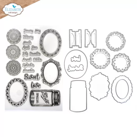 Cutting Dies & Clear Stamps - Small Doilies & Tabs