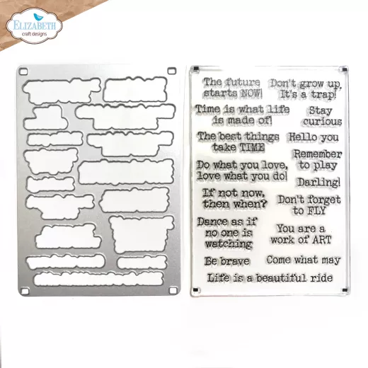 Cutting Dies & Clear Stamps - Journal Phrases 4