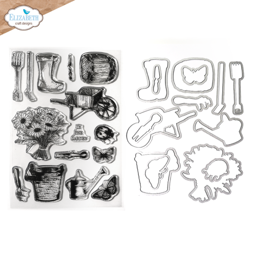 Cutting Dies & Clear Stamps - Garden of Love