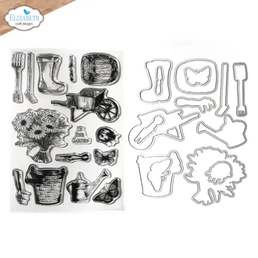 Cutting Dies & Clear Stamps - Garden of Love
