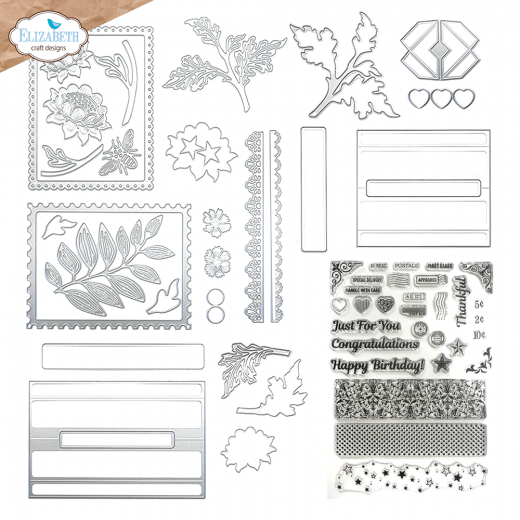 Cutting Dies & Clear Stamps - Card Maker Special Kit