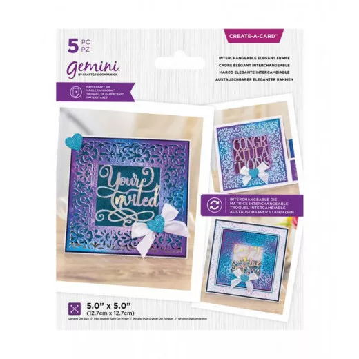 Gemini Create-a-Card - Elegant Frame