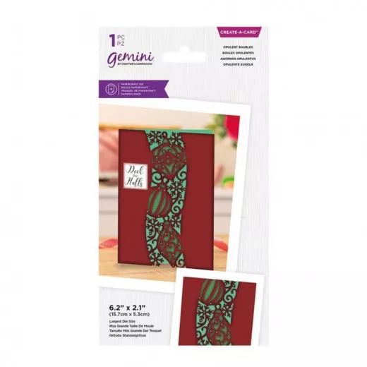 Gemini Create-a-Card Dies - Opulent Baubles