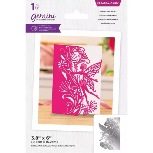 Gemini Create-A-Card Die - Springtime Fairy