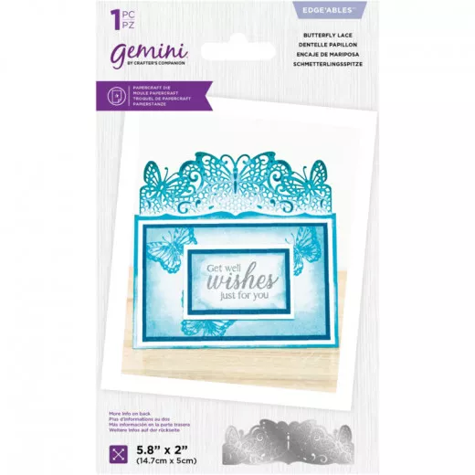 Gemini Edgeables Die - Butterfly Lace