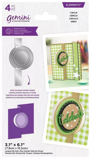 Gemini Elements Swing Card Cutting Die - Circle