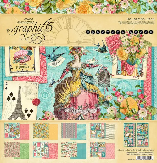 Ephemera Queen 12x12 Collection Pack