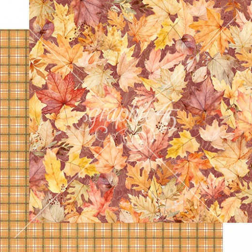 Autumn Greetings - Designpapier - Fall Foliage