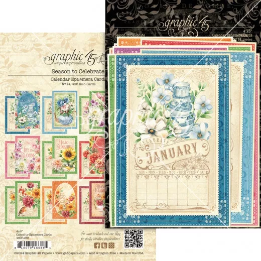 Season To Celebrate - Ephemera Calendar Die-Cut Assortment