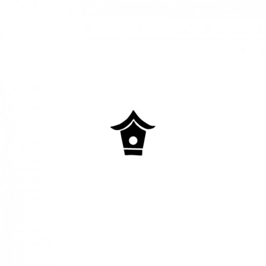 Stempel - Vogelhäuschen