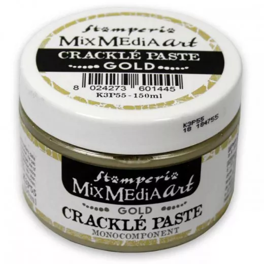 Stamperia Crackle Paste - Gold