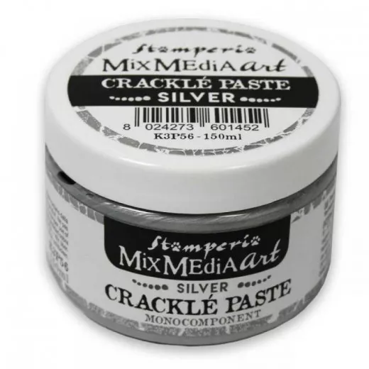 Stamperia Crackle Paste - Silver