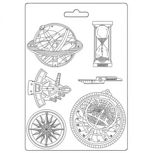 Soft Mould A4 - Cosmos Infinity compass