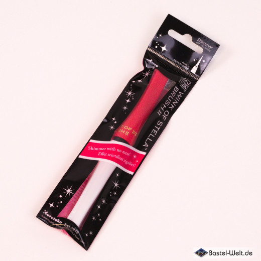 Memory Wink Of Stella Brush II - Glitter Marker - Red