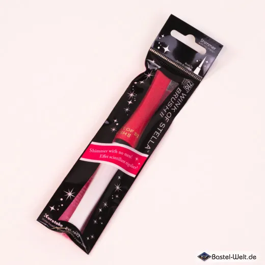 Memory Wink Of Stella Brush II - Glitter Marker - Red