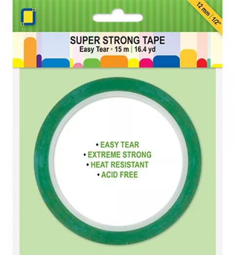 Super Strong Tape Easy Tear, Breite 12 mm