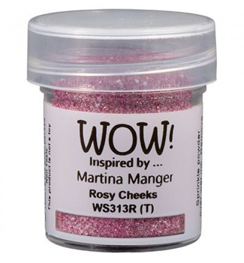 Wow Embossing Glitter - Rosy Cheeks