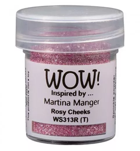 WOW! Embossing Glitter - Rosy Cheeks (T)