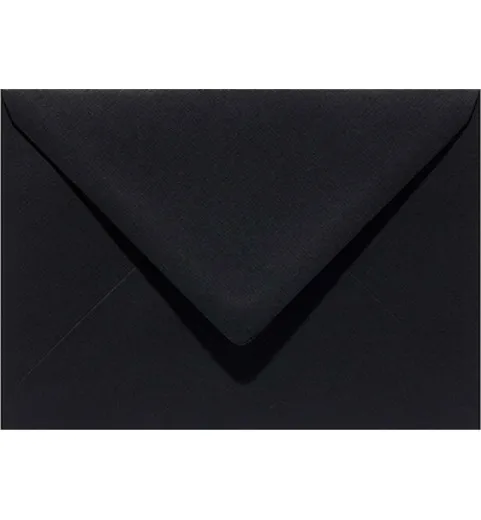 Papicolor Umschlag C6 - rabenschwarz