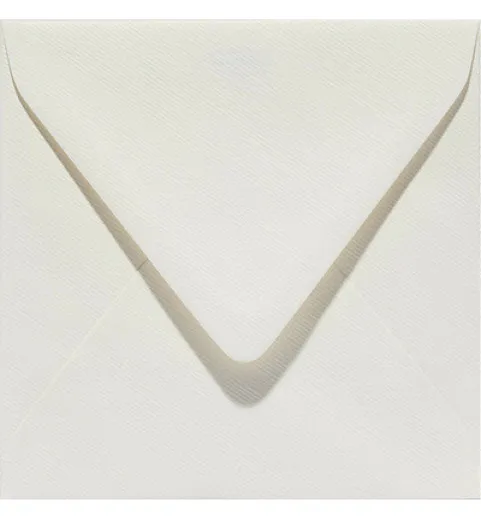 Papicolor Umschlag Quadrat - nelkenweiß